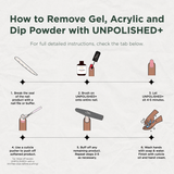 Bio Seaweed Gel, Acrylic and Dip Powder Nail Remover UNPOLISHED+