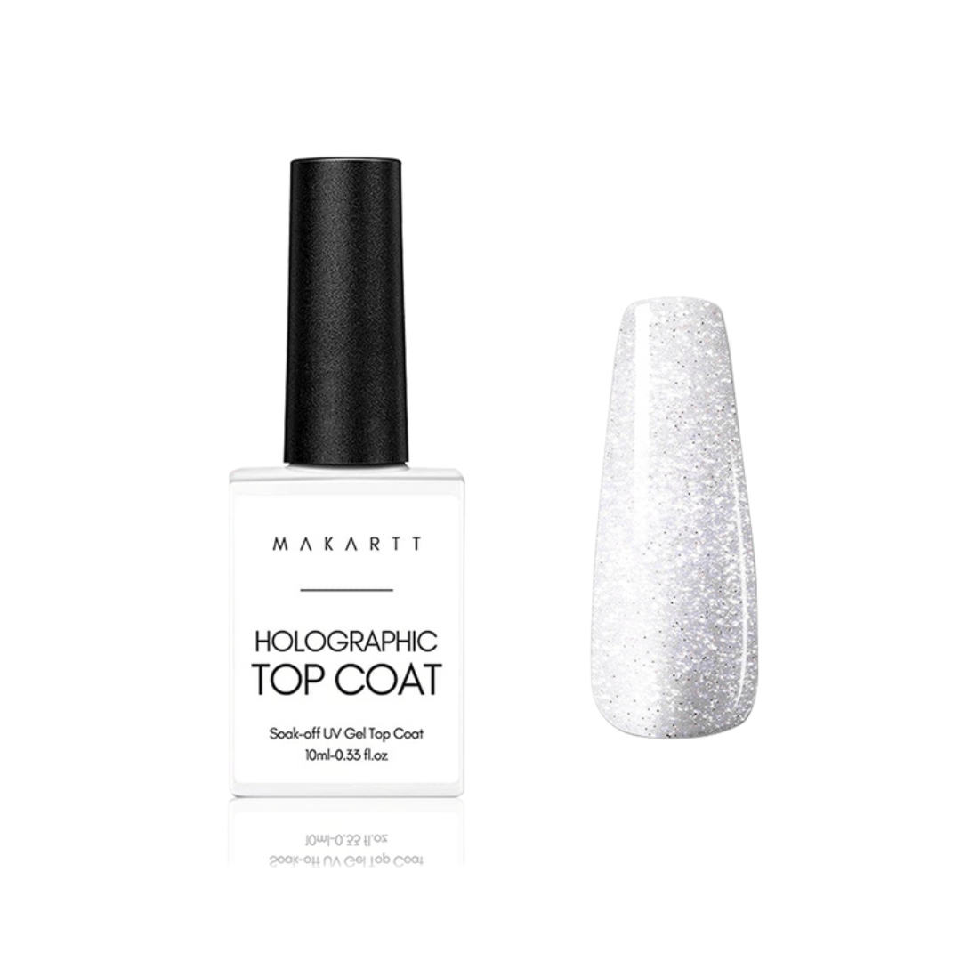 Makartt Holographic Glitter C0801 Top Coat (10ml)