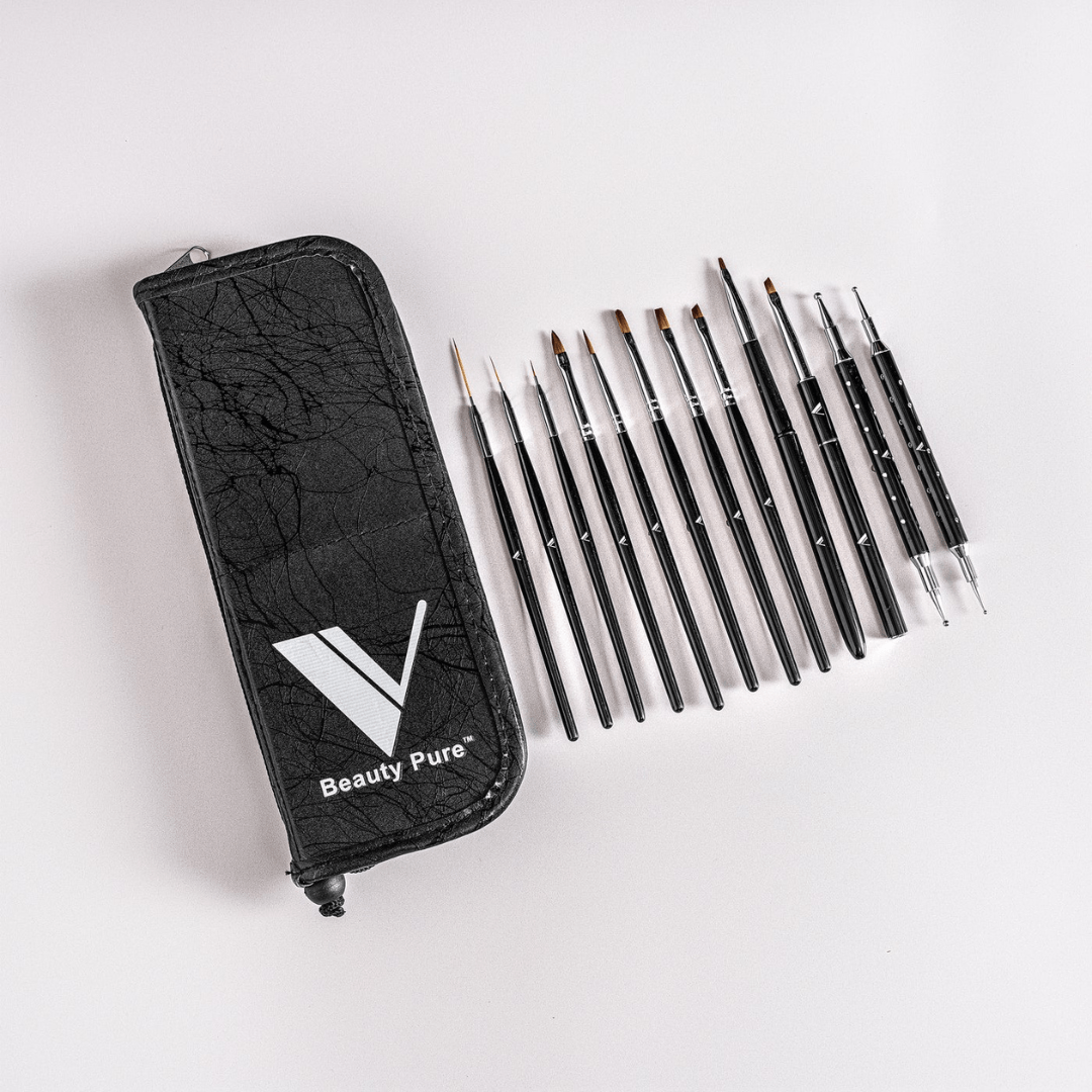 V Beauty Pure Brush and Tool Kit With Carrying Case