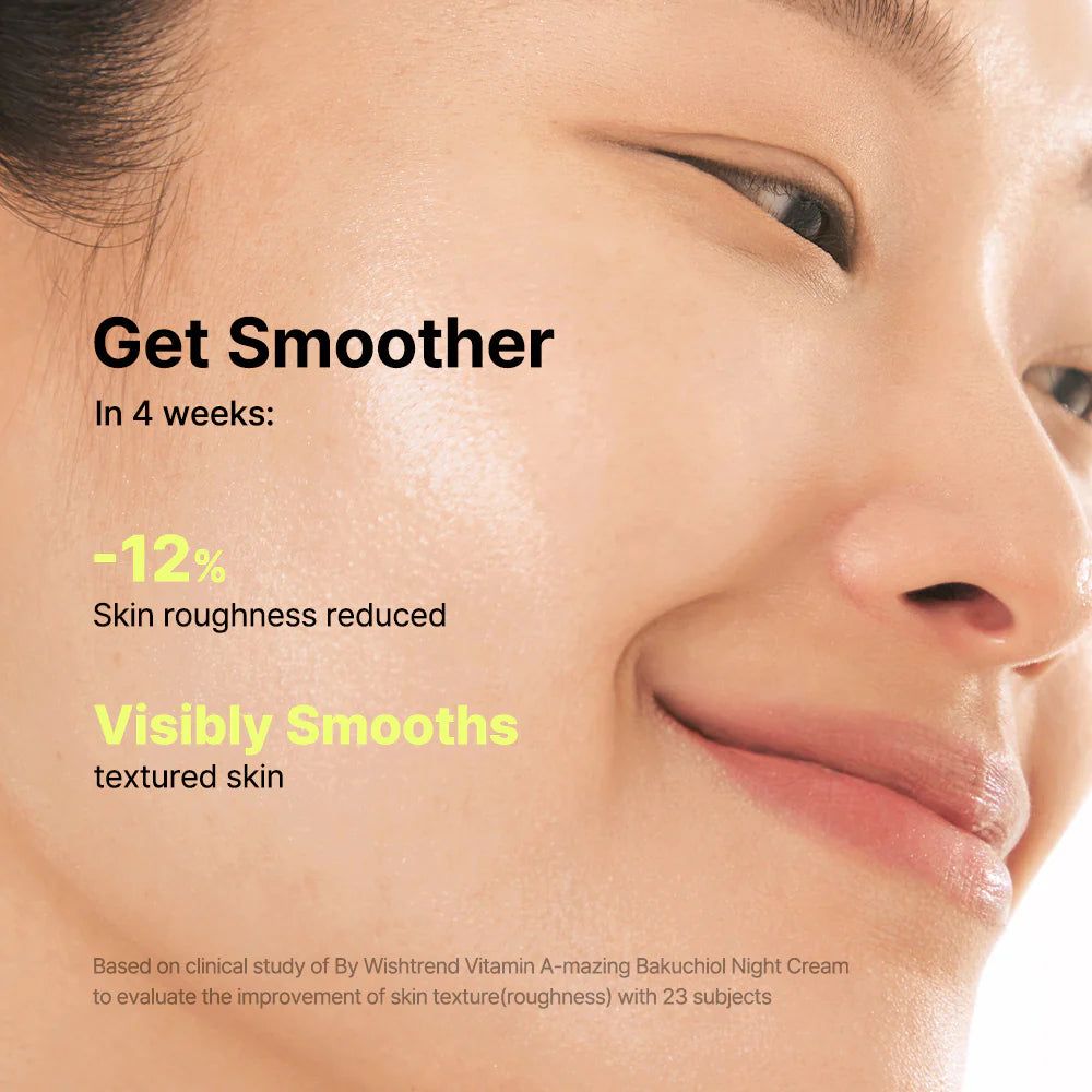 BY WISHTREND Vitamin A-Mazing Bakuchiol Night Cream 30G