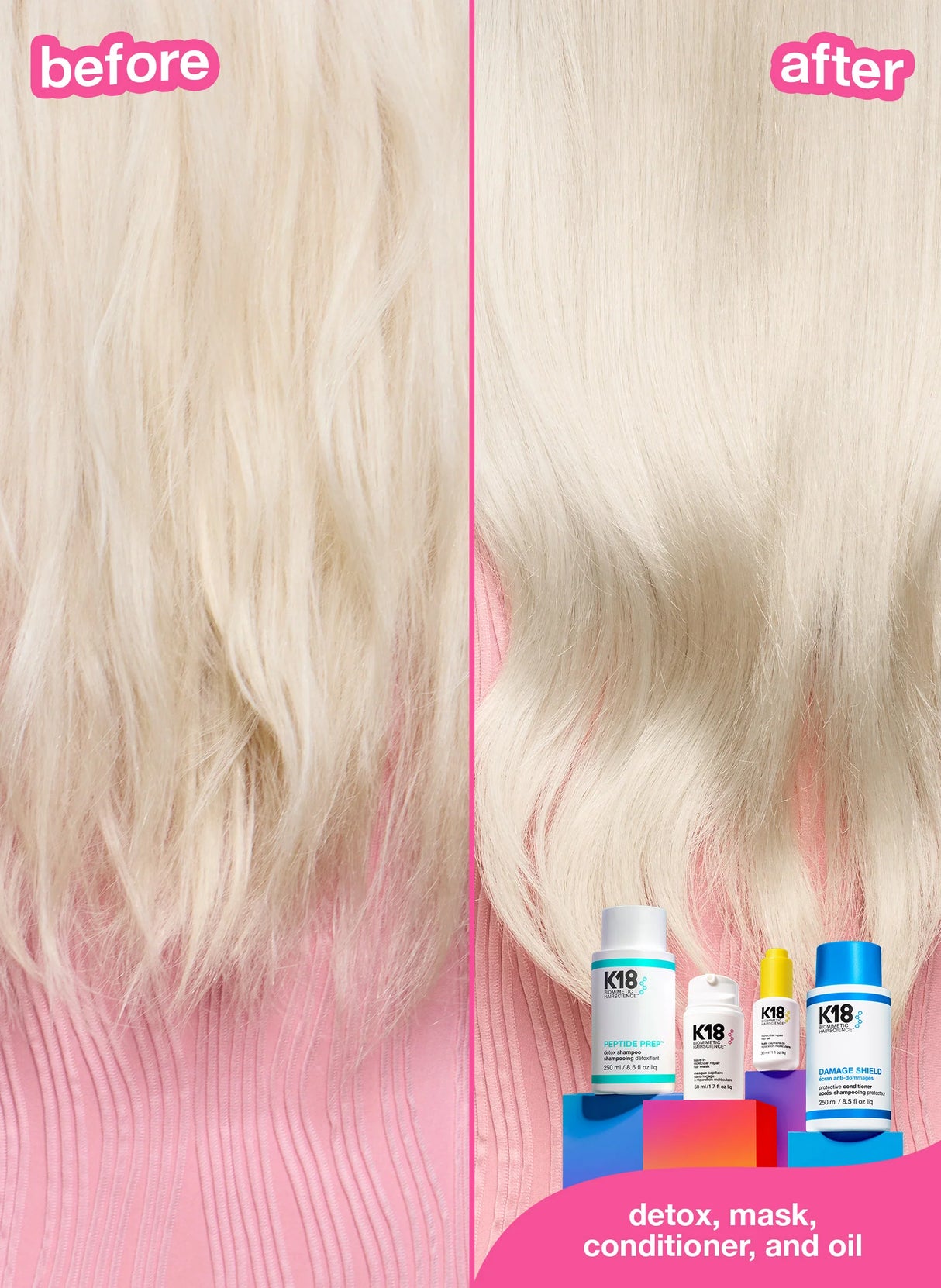 K18 Biomimetic Hairscience Molecular Repair Hair Oil
