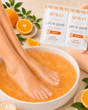 SPAVO GEL-E-PEDI Luxury 2-Step Jelly Foot Spa