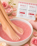 SPAVO GEL-E-PEDI Luxury 2-Step Jelly Foot Spa