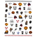 JNBS Nail Sticker Halloween Pumpkin