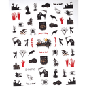 JNBS Nail Sticker Halloween Spooky