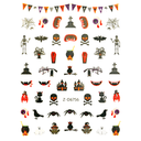 JNBS Nail Sticker Halloween Spooky