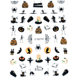 JNBS Nail Sticker Halloween Pumpkin