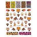 JNBS Nail Sticker Halloween Wild Cats