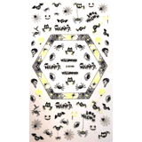 JNBS Nail Sticker Halloween Glow In The Dark
