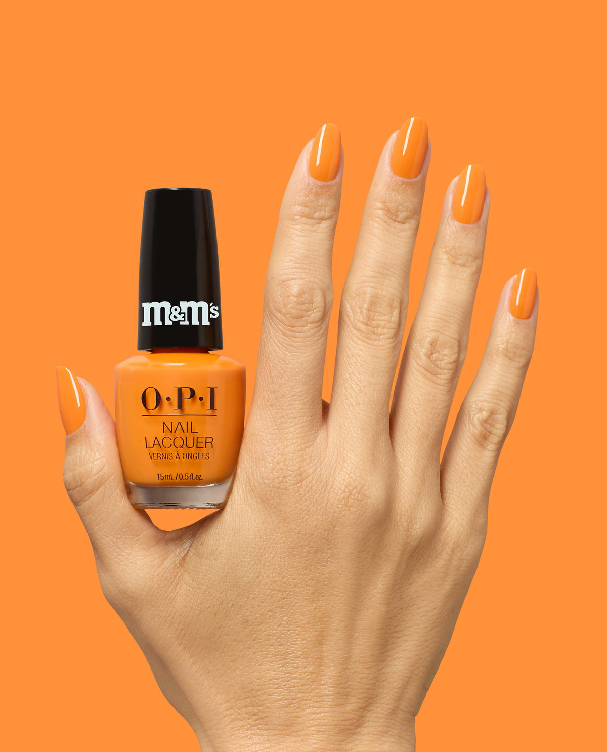 OPI x M&M'S Nail Lacquer - All Treat, No Trick (HRT03)