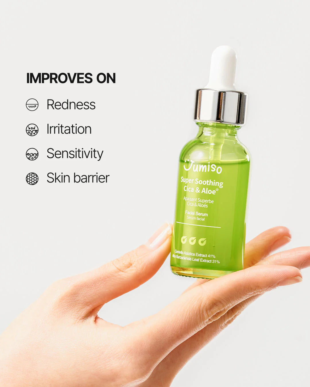 JUMISO Super Soothing Cica & Aloe Facial Serum 30mL
