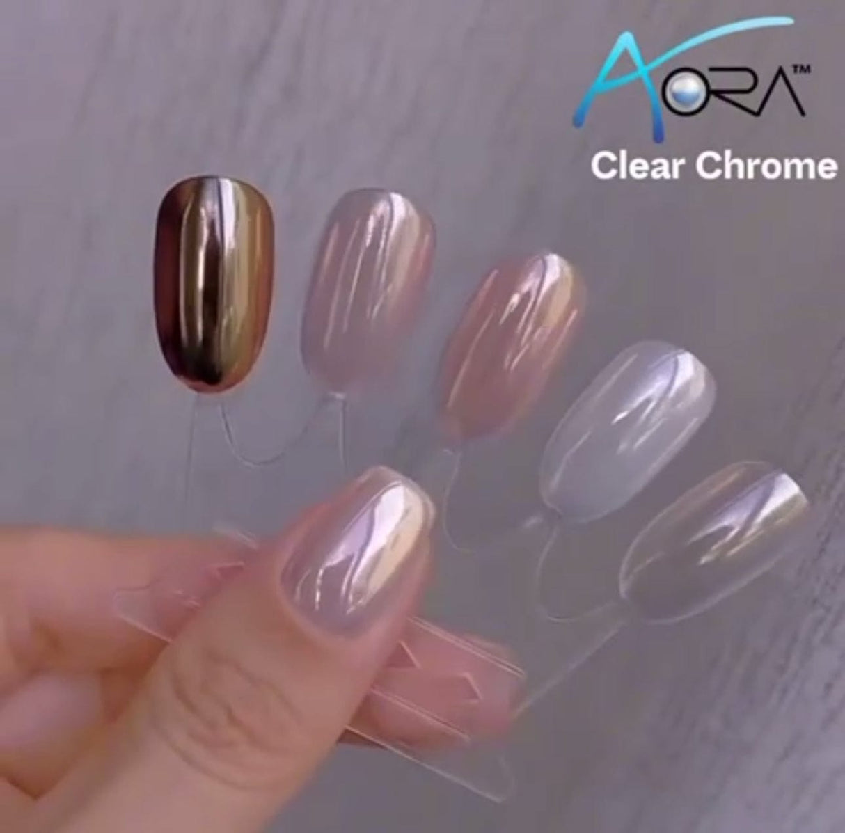 AORA Transparent Clear Chrome