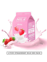A'PIEU Milk Sheet Mask One Pack