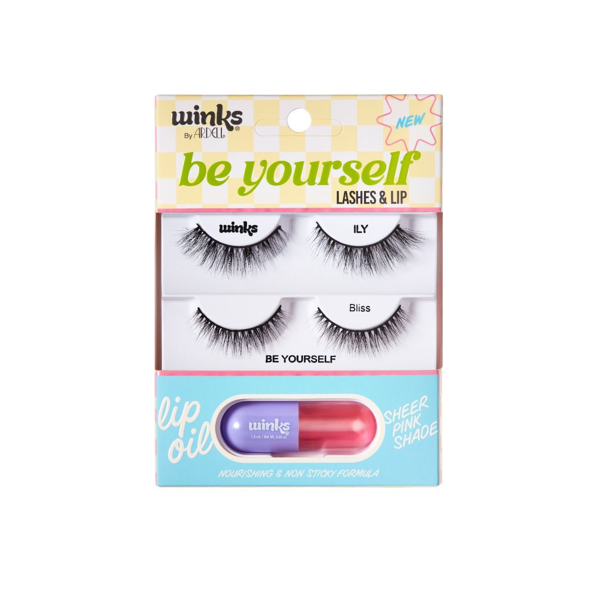 Ardell Winks Be Yourself ILY + Bliss Lashes & Lip Kit