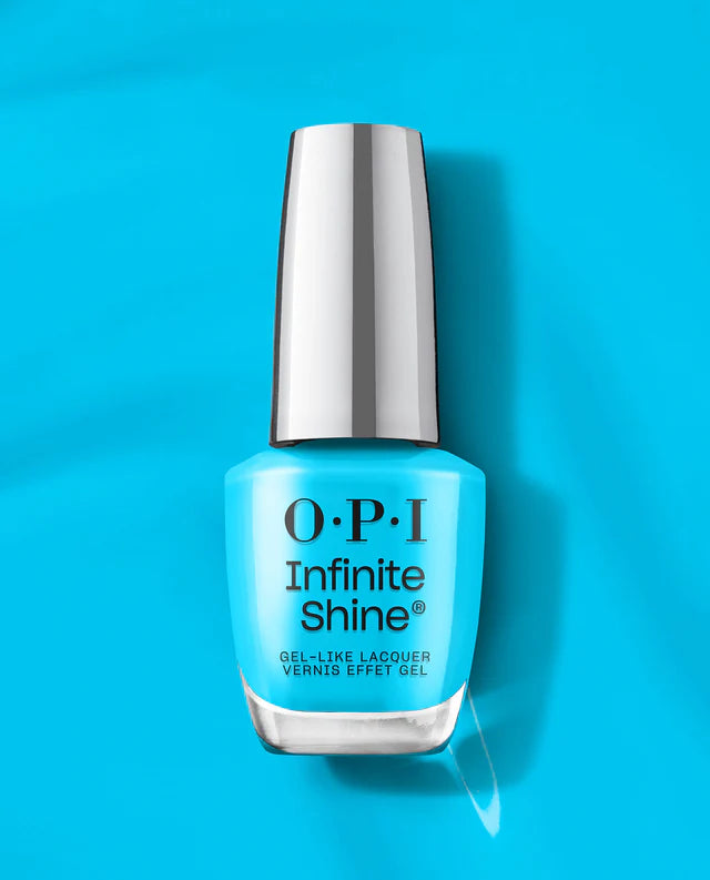 OPI Infinite Shine ISL215 Beach Party Teal Dawn