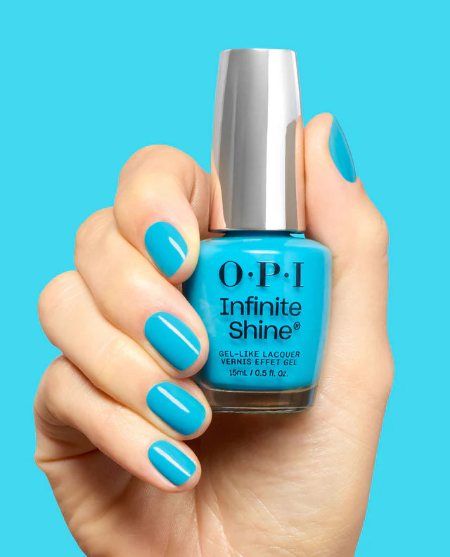 OPI Infinite Shine ISL215 Beach Party Teal Dawn