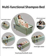 Multifunctional Shampoo Pedicure Spa Bed D1015 (Please Call JNBS to Order)