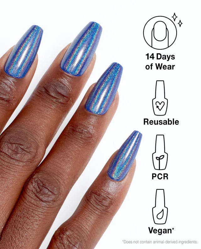 OPI xPRESS/ON Press On Nails Blue-Gie (Long)