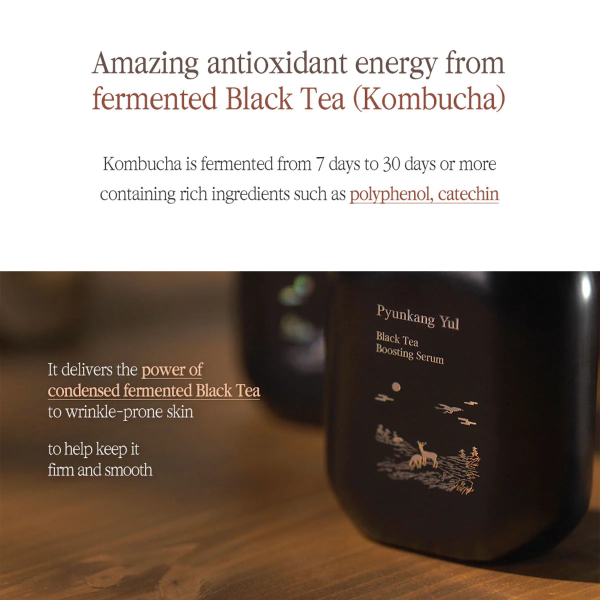 Pyunkang Yul Black Tea Boosting Serum 45mL