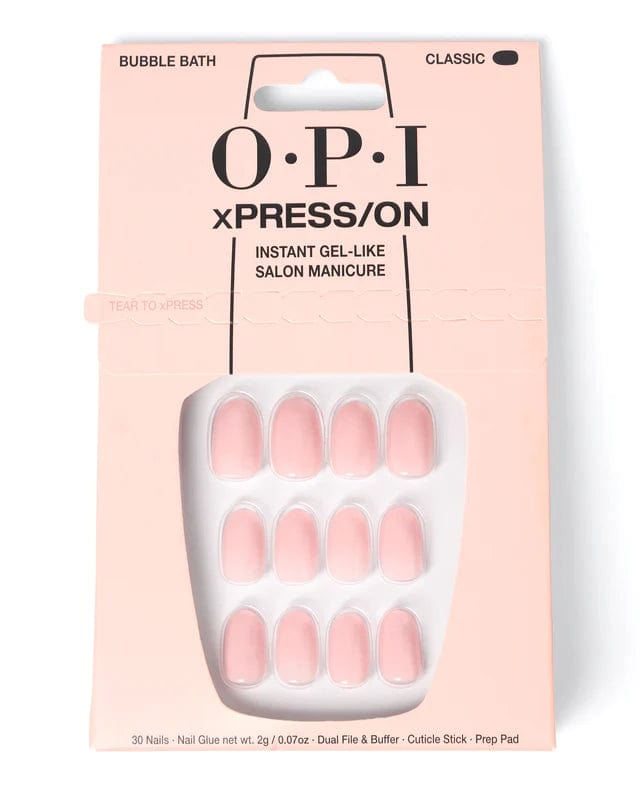 OPI xPRESS/ON Press On Nails Bubble Bath (Short/Long)