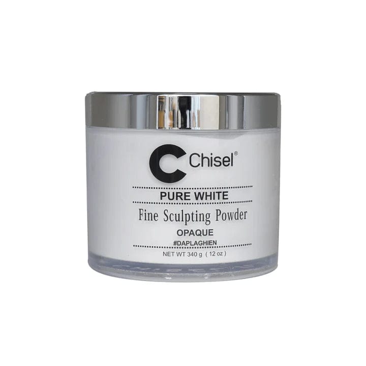 Chisel Nail Art Dipping Powder Pure White