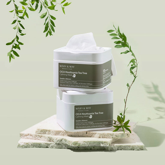 Mary&May CICA Houttuynia Tea Tree Calming Mask (30pcs)