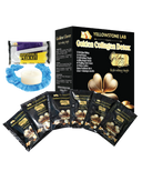 GOLDEN COLLAGEN DETOX Pedicure Kit 9 in 1 | Luxury Spa Foot Treatment