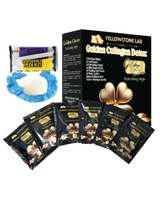 GOLDEN COLLAGEN DETOX Pedicure Kit 9 in 1 | Luxury Spa Foot Treatment