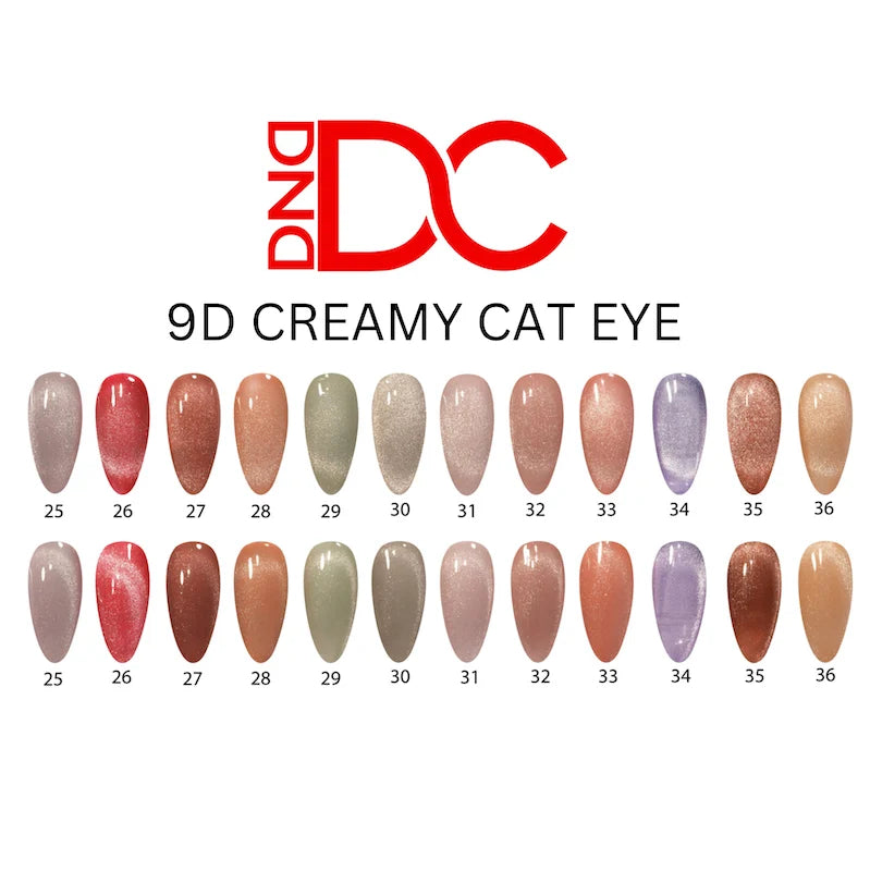 DND DC 9D Cat Eye Creamy 31- Fossil Ice