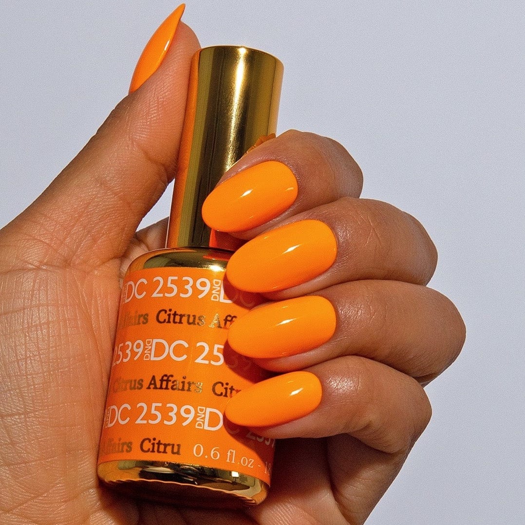 DND DC Duo Gel Matching Color 2539 Citrus Affairs