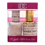 DND DC Duo Gel Matching Color 2436 Blush Haze