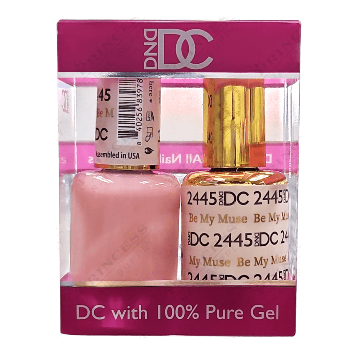 DND DC Duo Gel Matching Color 2445 Be My Muse
