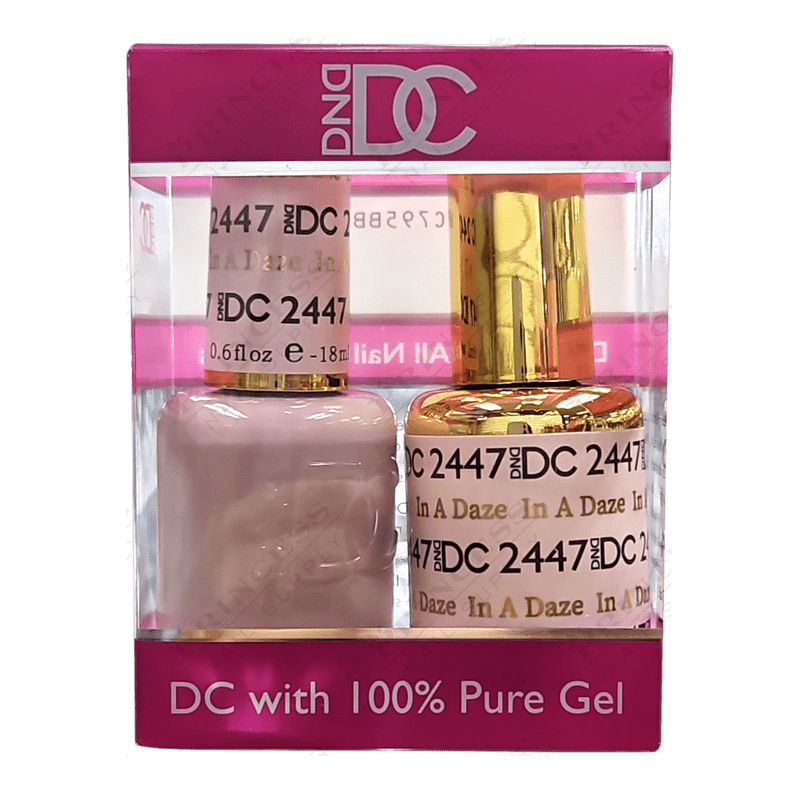 DND DC Duo Gel Matching Color 2447 In a Daze