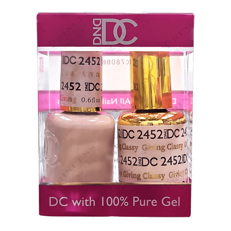 DND DC Duo Gel Matching Color 2452 Giving Classy