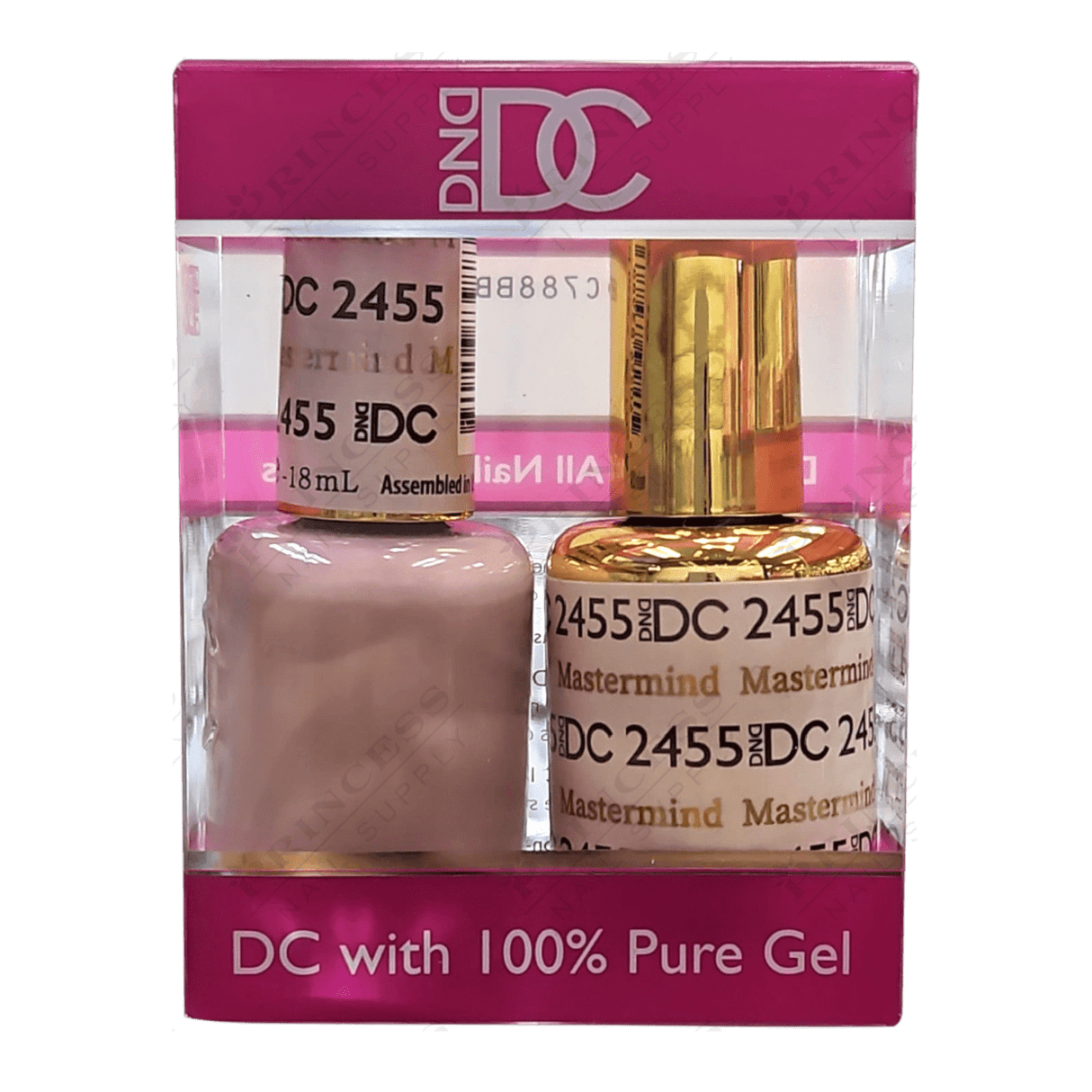 DND DC Duo Gel Matching Color 2455 Mastermind