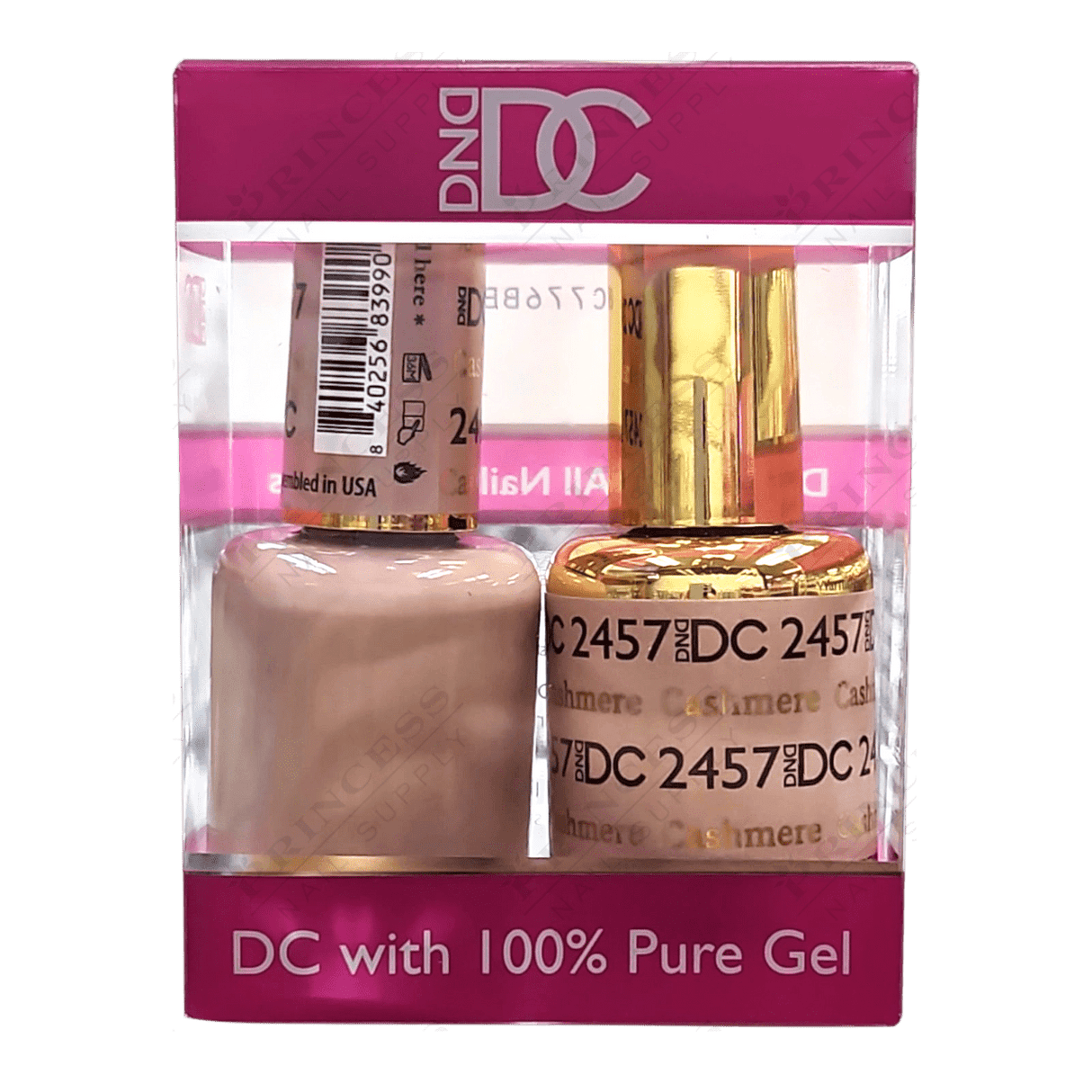 DND DC Duo Gel Matching Color 2457 Cashmere