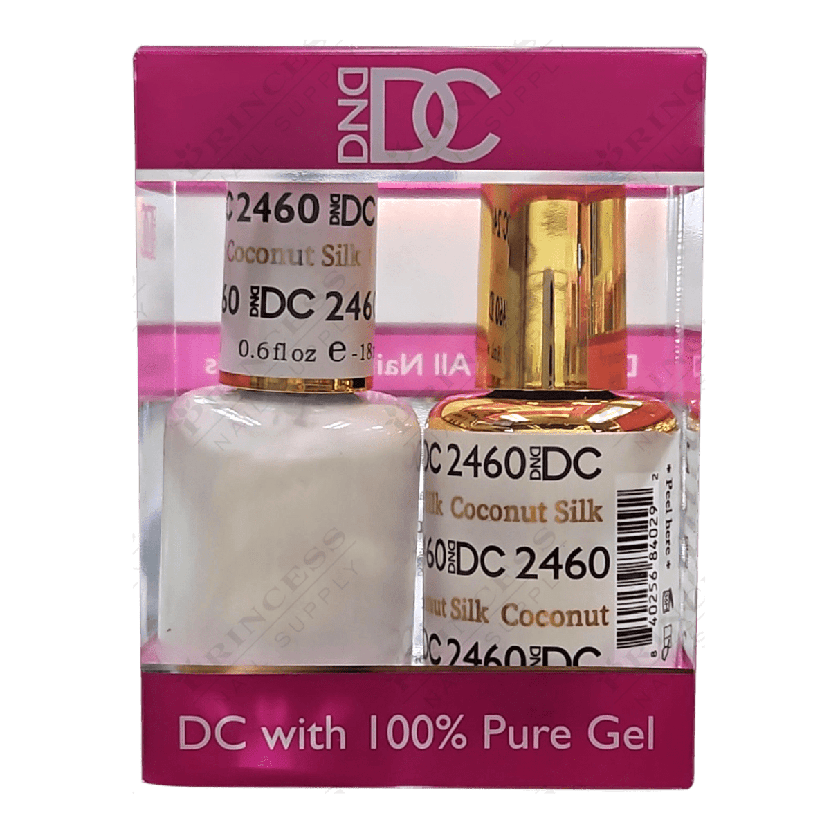 DND DC Duo Gel Matching Color 2460 Coconut Silk