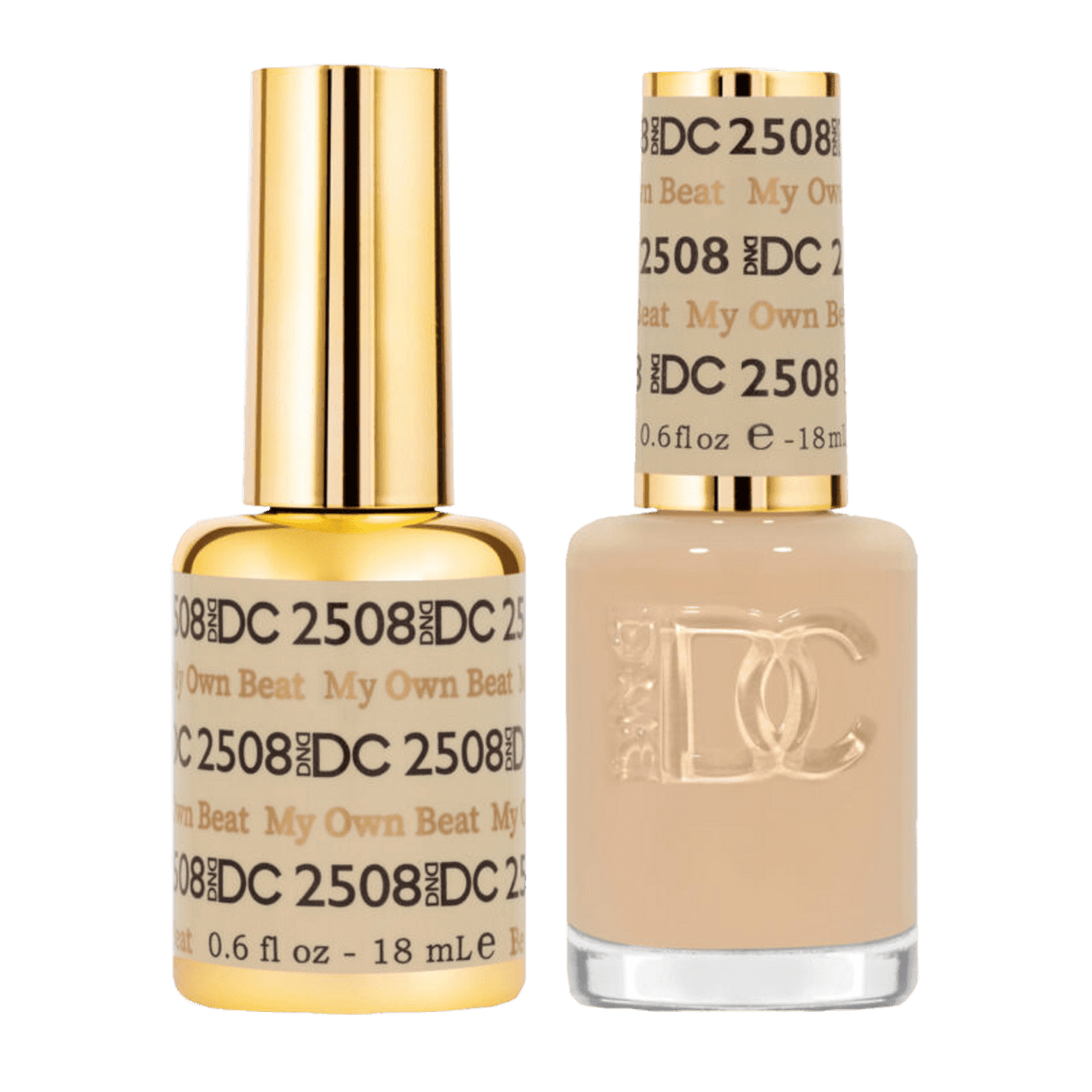 DND DC Duo Gel Matching Color 2508 My Own Beat