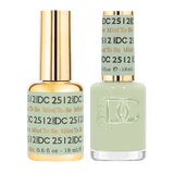 DND DC Duo Gel Matching Color 2512 Mint To Be