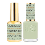 DND DC Duo Gel Matching Color 2512 Mint To Be