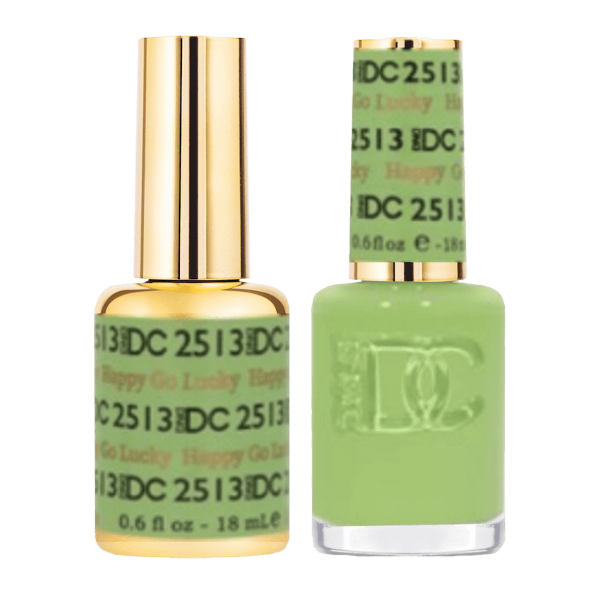 DND DC Duo Gel Matching Color 2513 Happy Go Lucky