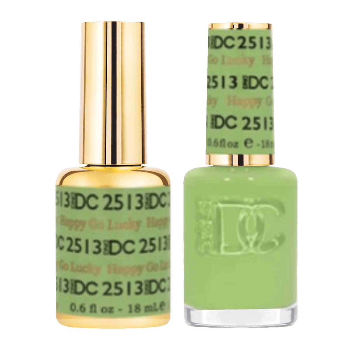 DND DC Duo Gel Matching Color 2513 Happy Go Lucky
