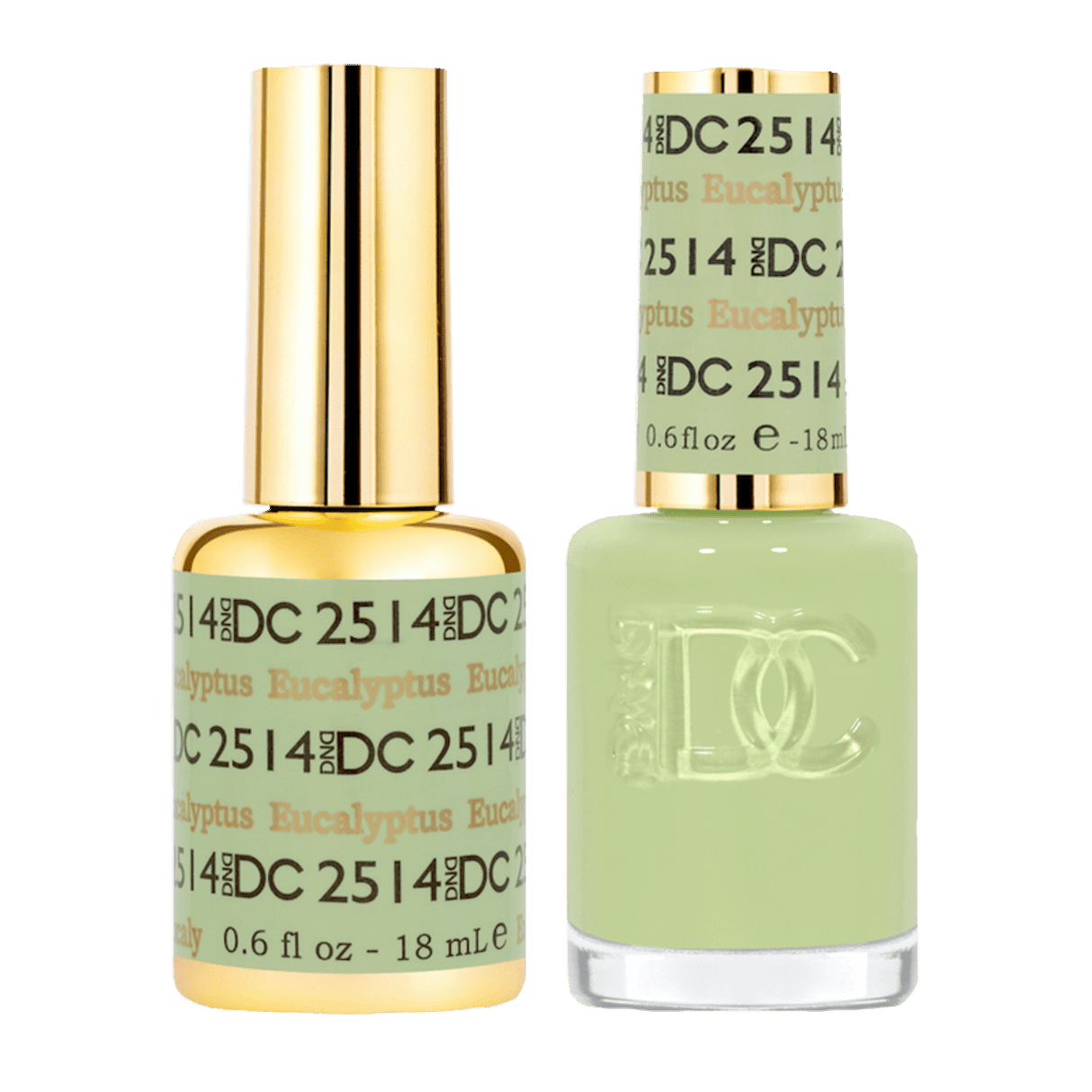 DND DC Duo Gel Matching Color 2514 Eucalyptus