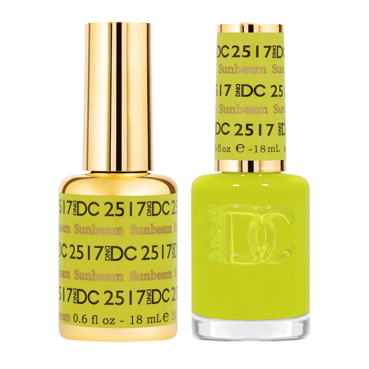 DND DC Duo Gel Matching Color 2517 Sunbeam