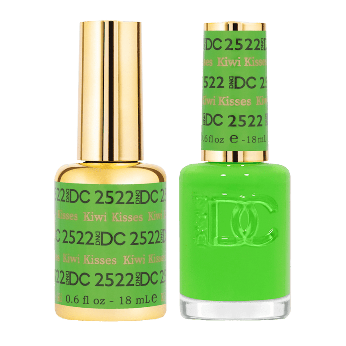 DND DC Duo Gel Matching Color 2522 Kiwi Kisses