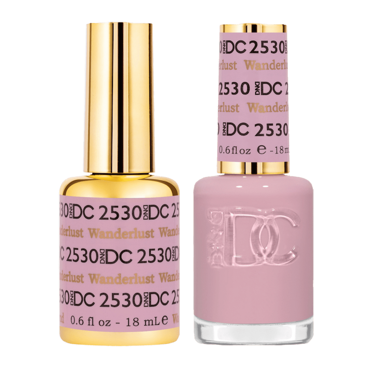 DND DC Duo Gel Matching Color 2530 Wanderlust