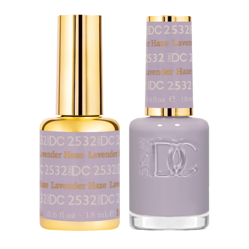 DND DC Duo Gel Matching Color 2532 Lavender Haze