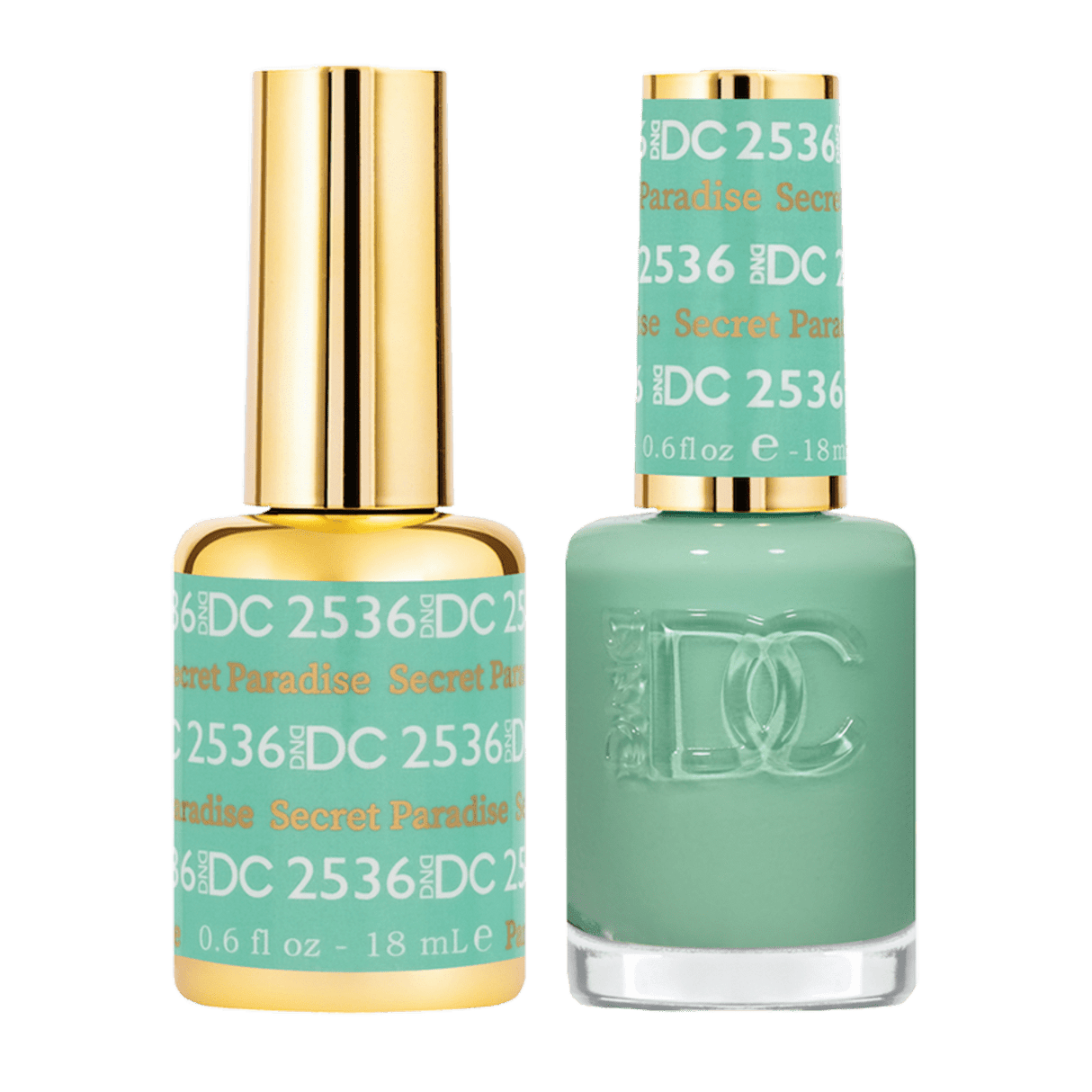 DND DC Duo Gel Matching Color 2536 Secret Paradise