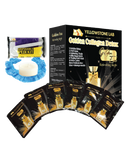 GOLDEN COLLAGEN DETOX Pedicure Kit 9 in 1 | Luxury Spa Foot Treatment