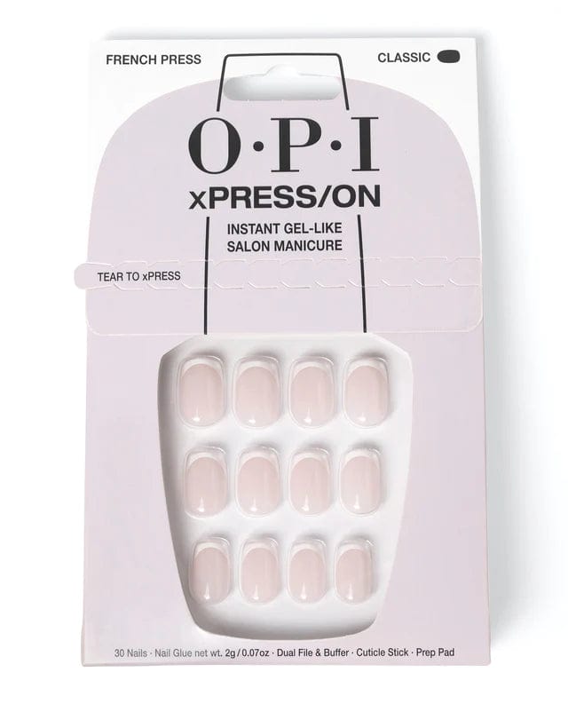 OPI xPRESS/ON Press On Nails French Press (Short)